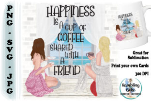 Happiness is a Cup of Coffee Graphics