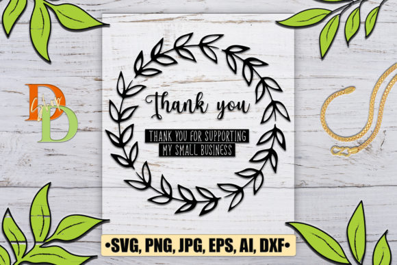 Thank You Card, Tumbler Care Card Graphics